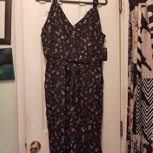 Floral jumpsuit